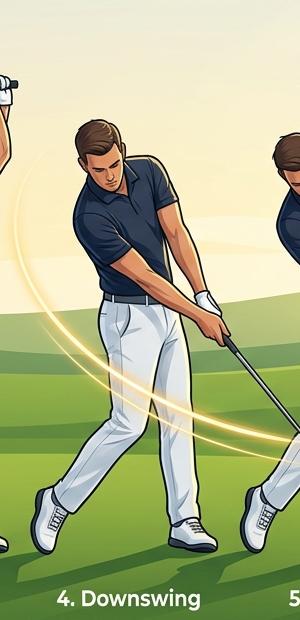Downswing transition into the slot
